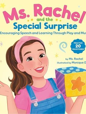 Ms. Rachel Special Surprise Board Book - Pink/Blue